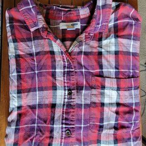 Old Navy Pink Cotton Button Down
